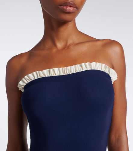 Bañador bandeau Basics con volantes - Karla Colletto - Modalova