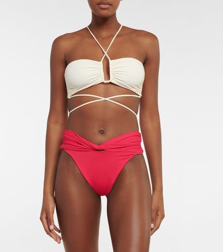 Top de bikini de cuello halter - Magda Butrym - Modalova
