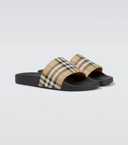 Burberry Vintage checked slides - Burberry - Modalova