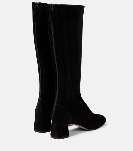 Botas altas Saint Honore de ante - Aquazzura - Modalova