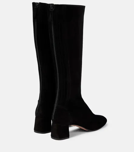 Saint Honore suede knee-high boots - Aquazzura - Modalova