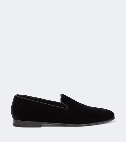 Mocassini Mario in velluto - Manolo Blahnik - Modalova
