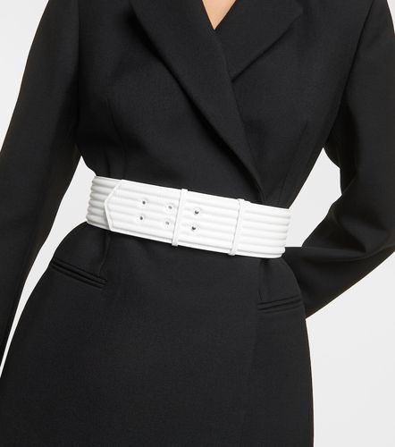 Alaïa Wattierter Gürtel aus Leder - Alaia - Modalova