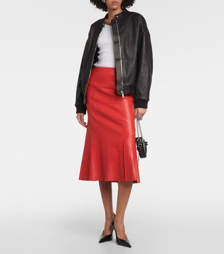 Pharrell leather bomber jacket - Stouls - Modalova