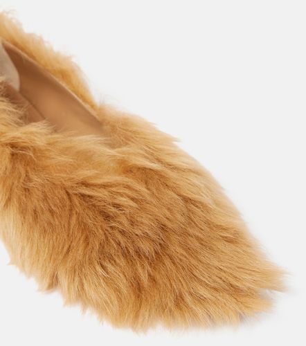 Eva shearling ballet flats - The Attico - Modalova