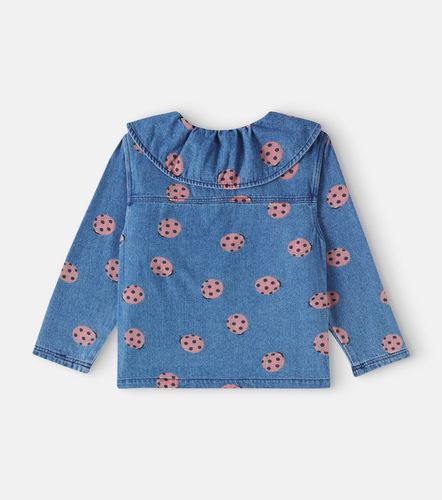 Konges Sløjd Camisa Magot de denim estampada - Konges Slojd - Modalova