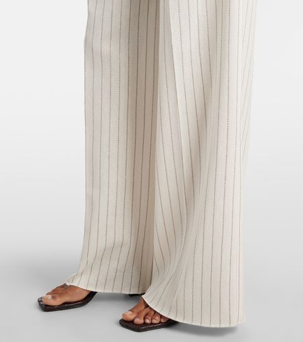 Pantalones rectos Clarion de algodón y lino - Max Mara - Modalova