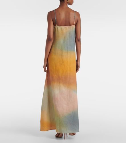 Staud Linen maxi dress - Staud - Modalova