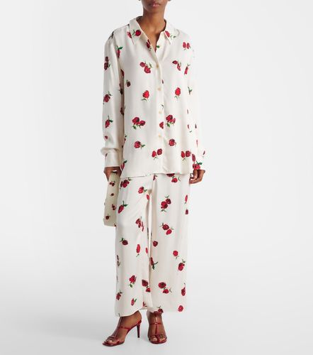 Camisa Argo de sarga estampada - Khaite - Modalova