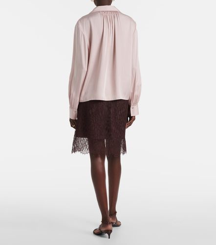 Vince Blusa in misto seta - Vince - Modalova