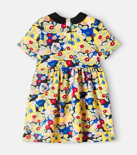 Vestido en mezcla de algodón floral - Mini Rodini - Modalova