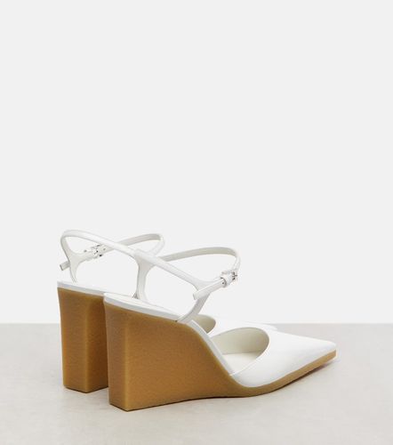 Alaïa Pumps slingback 90 in vernice con zeppa - Alaia - Modalova