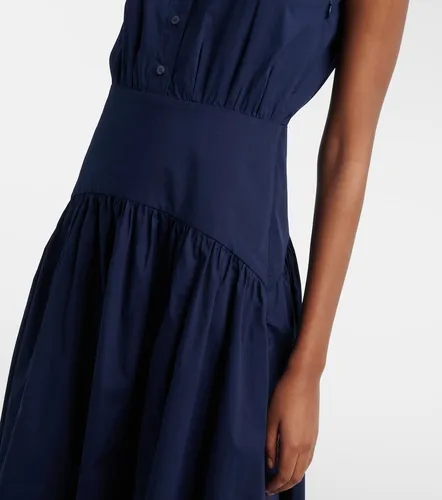 Staud Midikleid Romy aus Baumwolle - Staud - Modalova