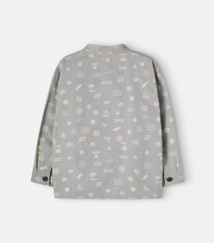 Sobrecamisa Marcel de lona de algodón estampada - Wheat - Modalova