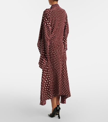 Midikleid aus Seide mit Polka-Dots - Stella McCartney - Modalova