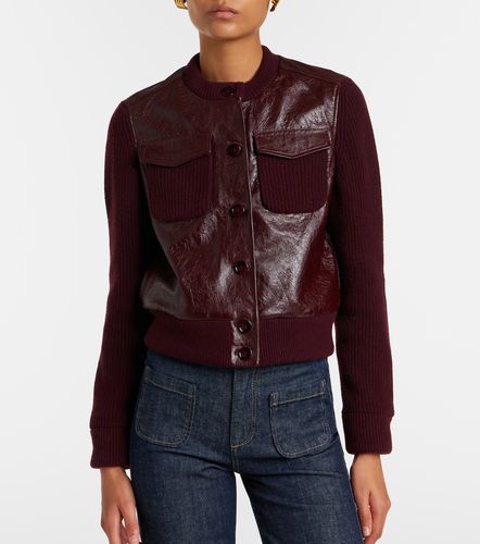 It's A Match cropped leather jacket - Dorothee Schumacher - Modalova