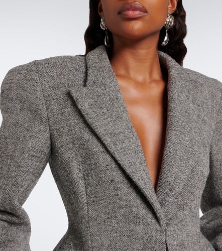 Herringbone wool-blend blazer dress - Magda Butrym - Modalova