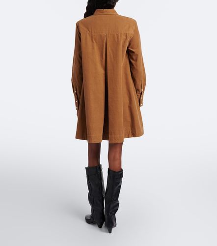 Vestido corto de pana de algodón - Polo Ralph Lauren - Modalova