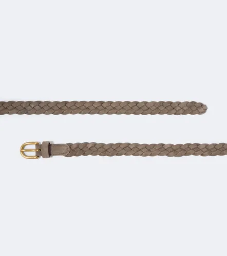 Geflochtener Gürtel aus Veloursleder - Lardini - Modalova