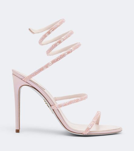 Verzierte Sandalen Cleo aus Leder - Rene Caovilla - Modalova