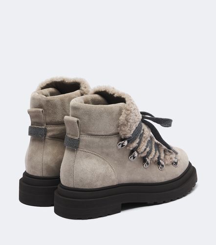 Schnürstiefel Monili mit Shearling - Brunello Cucinelli - Modalova