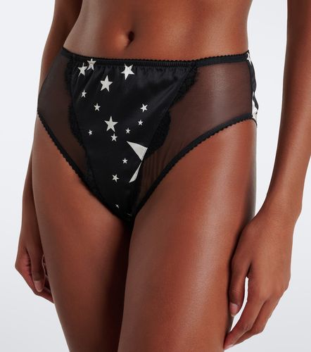 Bedrucktes Höschen mit Spitze - Dolce&Gabbana - Modalova