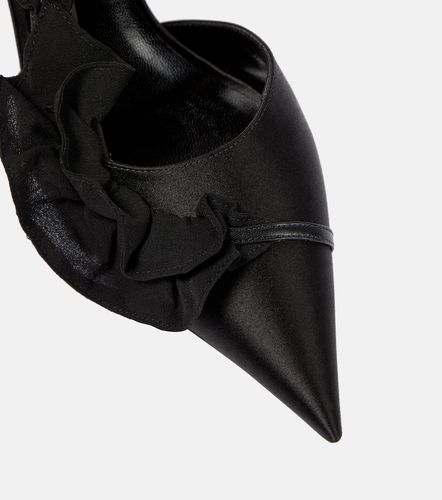 Pumps slingback in raso - Nensi Dojaka - Modalova