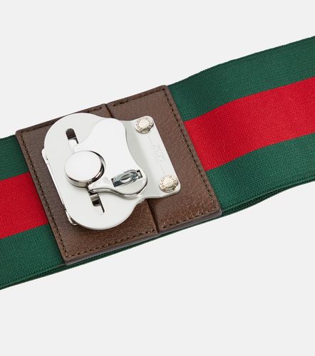 Cinghia per valigia Web Stripe - Gucci - Modalova