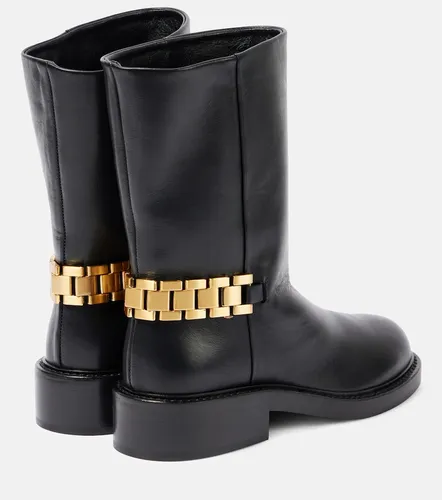 Leather ankle boots - Victoria Beckham - Modalova