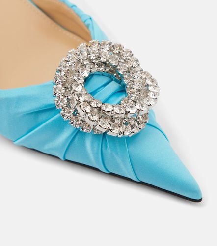 Slingback-Pumps Galaxy 65 aus Satin - Mach & Mach - Modalova