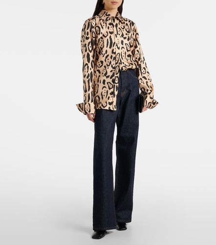 Top Armony de seda estampado - Sportmax - Modalova