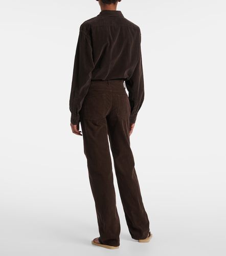 Pantaloni regular Carlyl in velluto - The Row - Modalova
