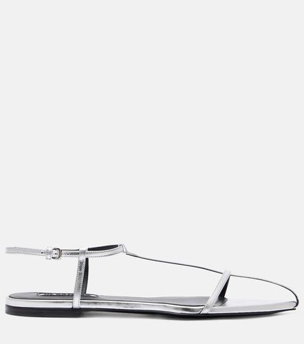 Jil Sander Metallic leather sandals - Jil Sander - Modalova