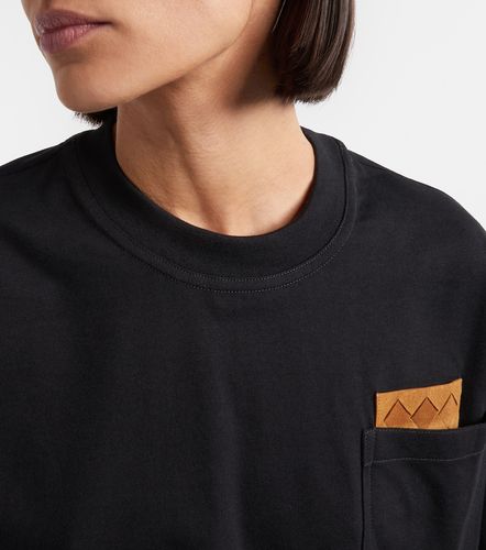 Camiseta de jersey de algodón con Intercciato - Bottega Veneta - Modalova