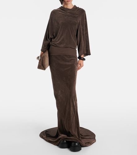 Gonna lunga Coda in velluto - Rick Owens - Modalova