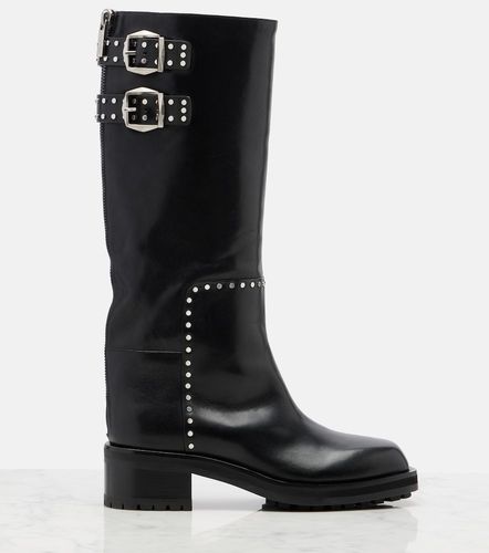 Brooklyn leather biker boots - Jimmy Choo - Modalova