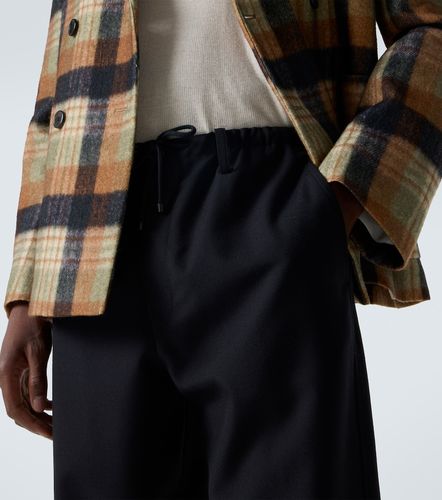 Penny wool straight pants - Dries Van Noten - Modalova