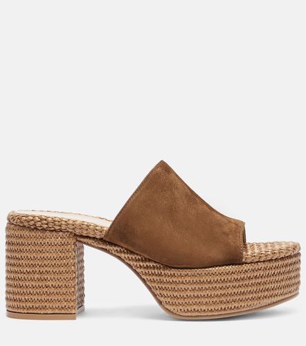 Mules con plataforma de ante - Gianvito Rossi - Modalova