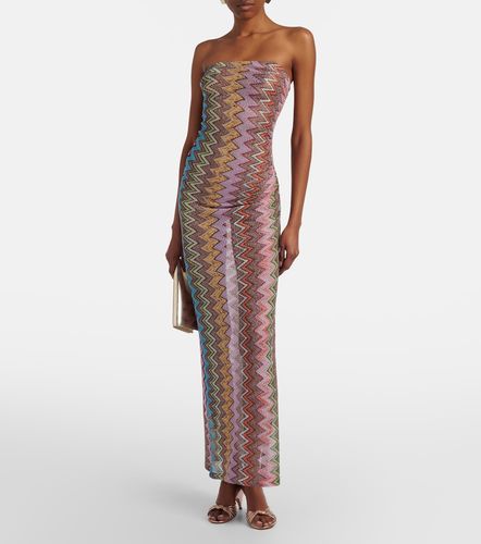 Abito lungo con lamé a zig zag - Missoni - Modalova