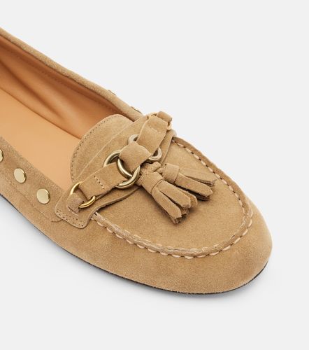 Mocassini Faxel in suede con borchie - Isabel Marant - Modalova