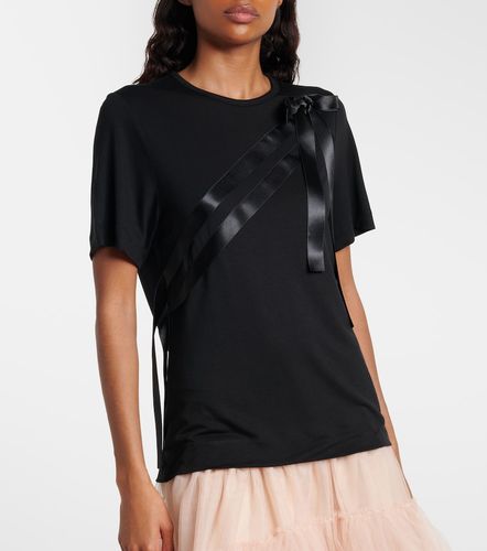 Camiseta de jersey con lazo - Simone Rocha - Modalova