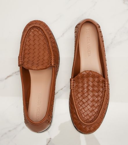 Mocasines Silenzio de piel Intrecciato - Bottega Veneta - Modalova