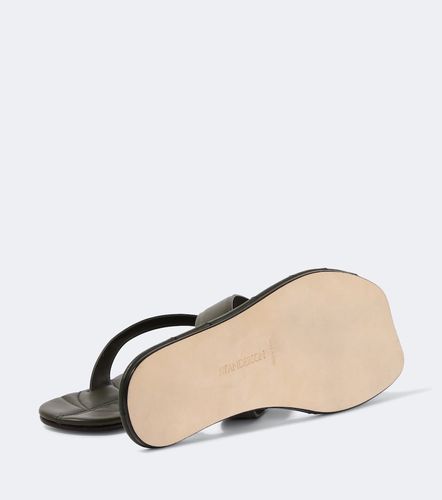 Leaf leather thong sandals - JW Anderson - Modalova