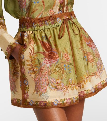 Indra printed silk shorts - Zimmermann - Modalova