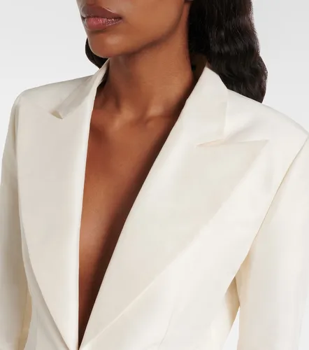 Gucci Blazer de faya de seda - Gucci - Modalova