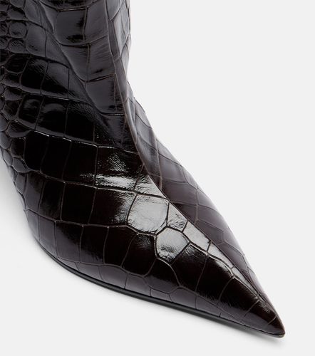 Botas Lea de piel grabada - The Attico - Modalova