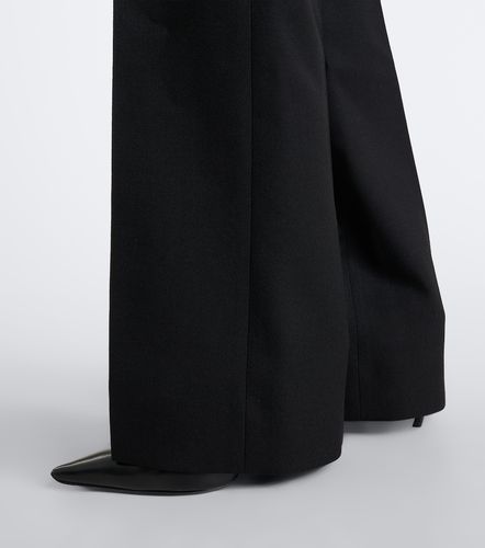 Gerade Hose aus Schurwoll-Gabardine - Balmain - Modalova