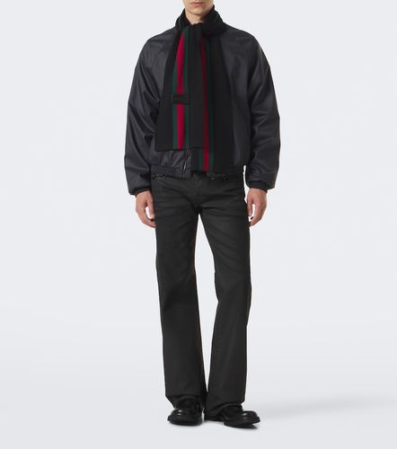 Gucci Web Stripe wool scarf - Gucci - Modalova