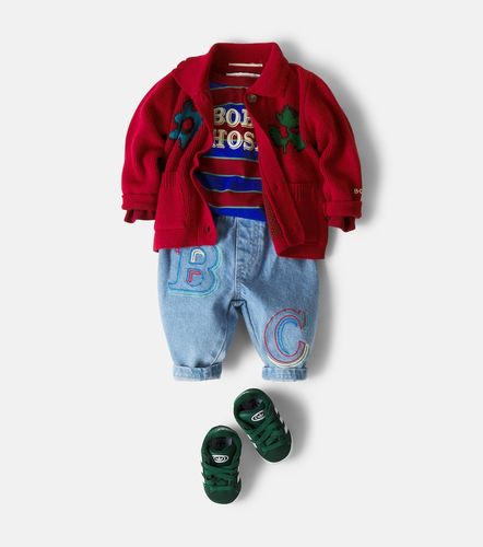 Bebé - camiseta de algodón a rayas - Bobo Choses - Modalova
