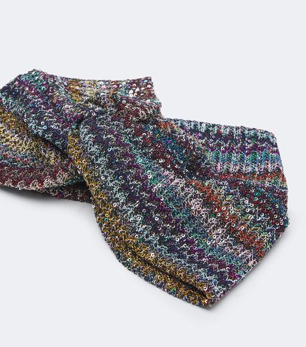 Stirnband aus Strick mit Pailletten - Missoni - Modalova